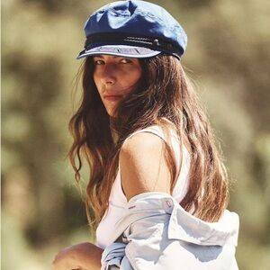 FREE PEOPLE Mossant Yacht Club Marine Hat NEW